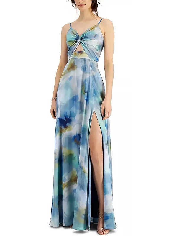 ladies-maxi-dress-brunch-breeze-Womens A-Line Maxi Evening Dress