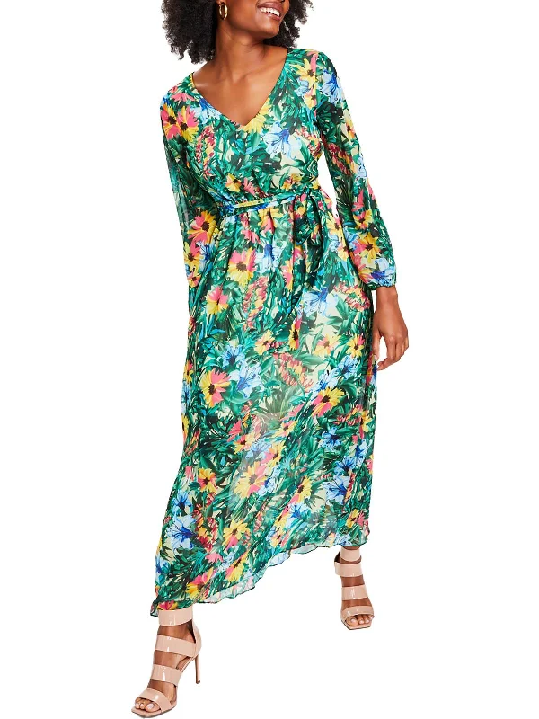 ladies-maxi-dress-insta-illume-Womens Floral Long Maxi Dress