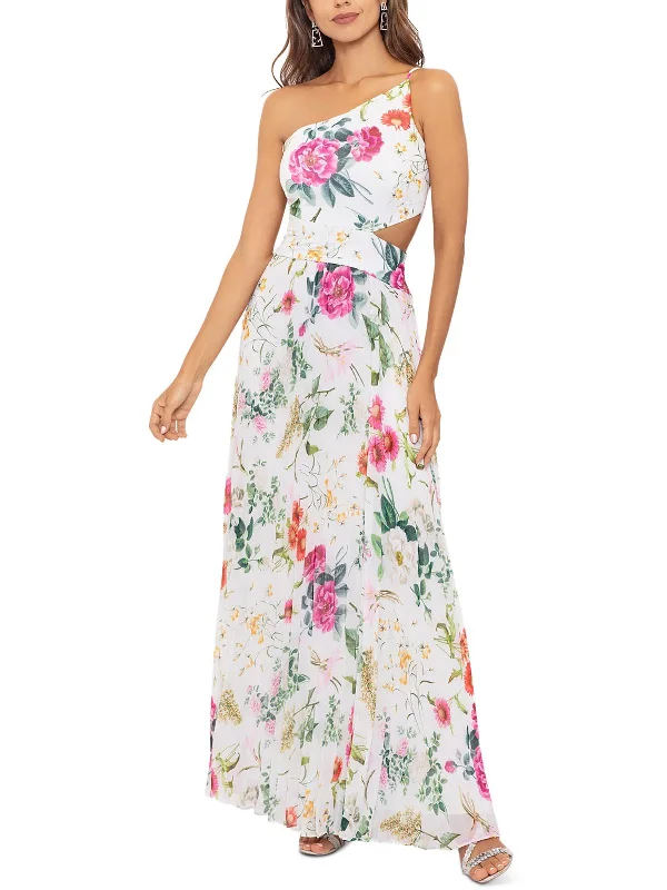 ladies-maxi-dress-weekend-wisp-Womens Chiffon Cut-Out Maxi Dress