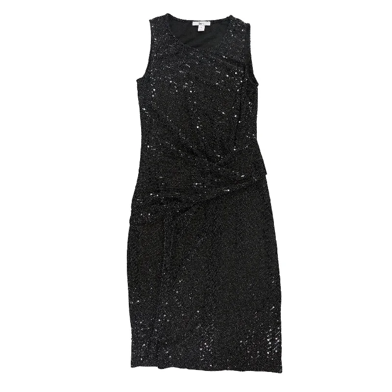 Women's bodycon dress form glow -Bar Iii Womens Metallic Shine Bodycon Dress