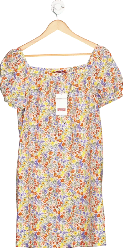 ladies-floral-dress-peony-poise-Comptoir des Cotonniers Floral Prairie Gardenia Dress 38 UK 10