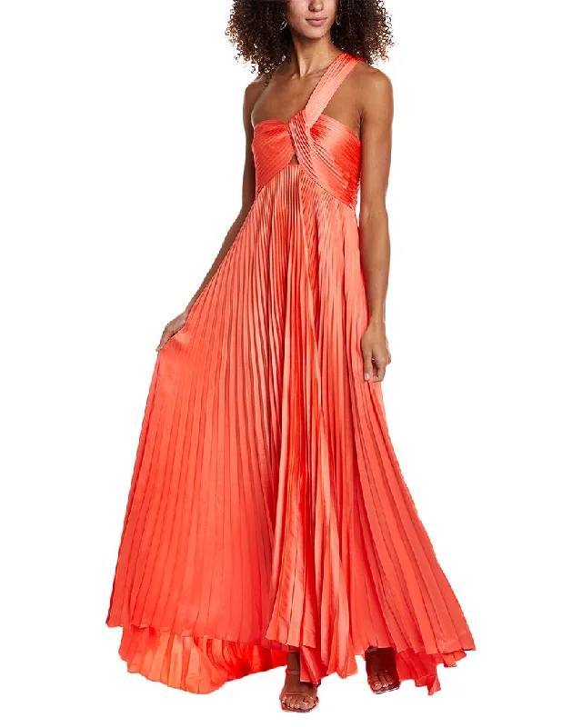 ladies-maxi-dress-peach-petal-A.L.C. Nessa Maxi Dress