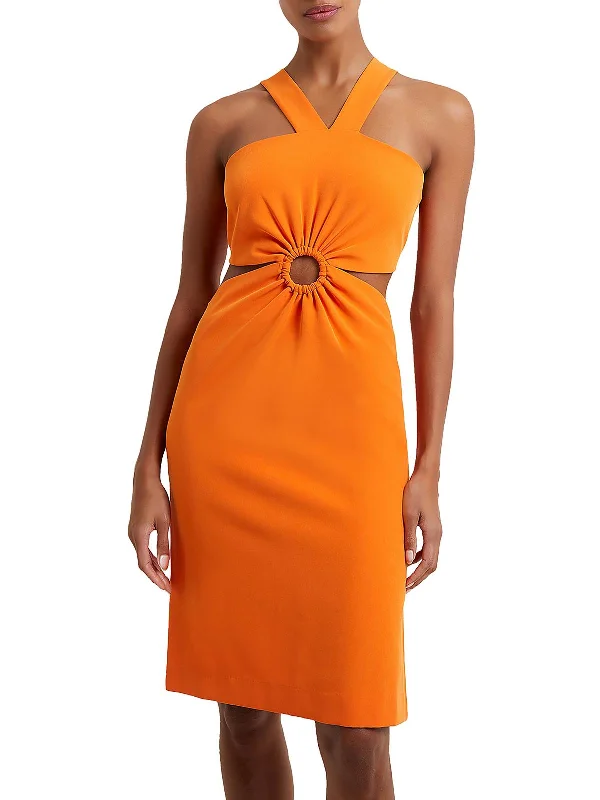 Women's party dress sexy -Womens Cutout Mini Cocktail And Party Dress