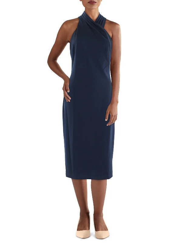 ladies-midi-dress-influencer-inspire-Harland Womens Crepe Midi Midi Dress