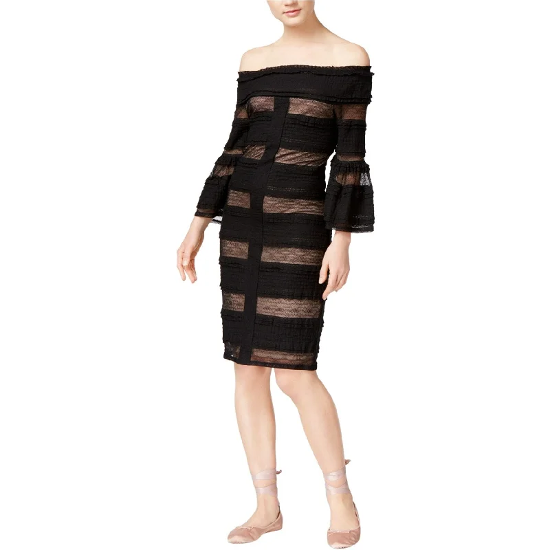 Women's bodycon dress short glow -Rachel Roy Womens Lace Bodycon Dress