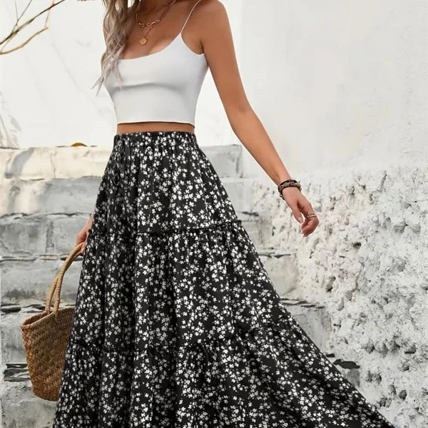 Floral skirt